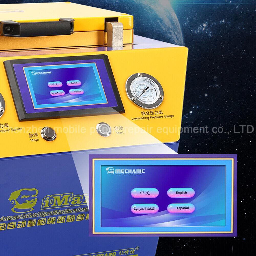 MECHANIC 2 In1 Fully Automatic Intelligent Vacuum Laminating Machine LCD Bubble