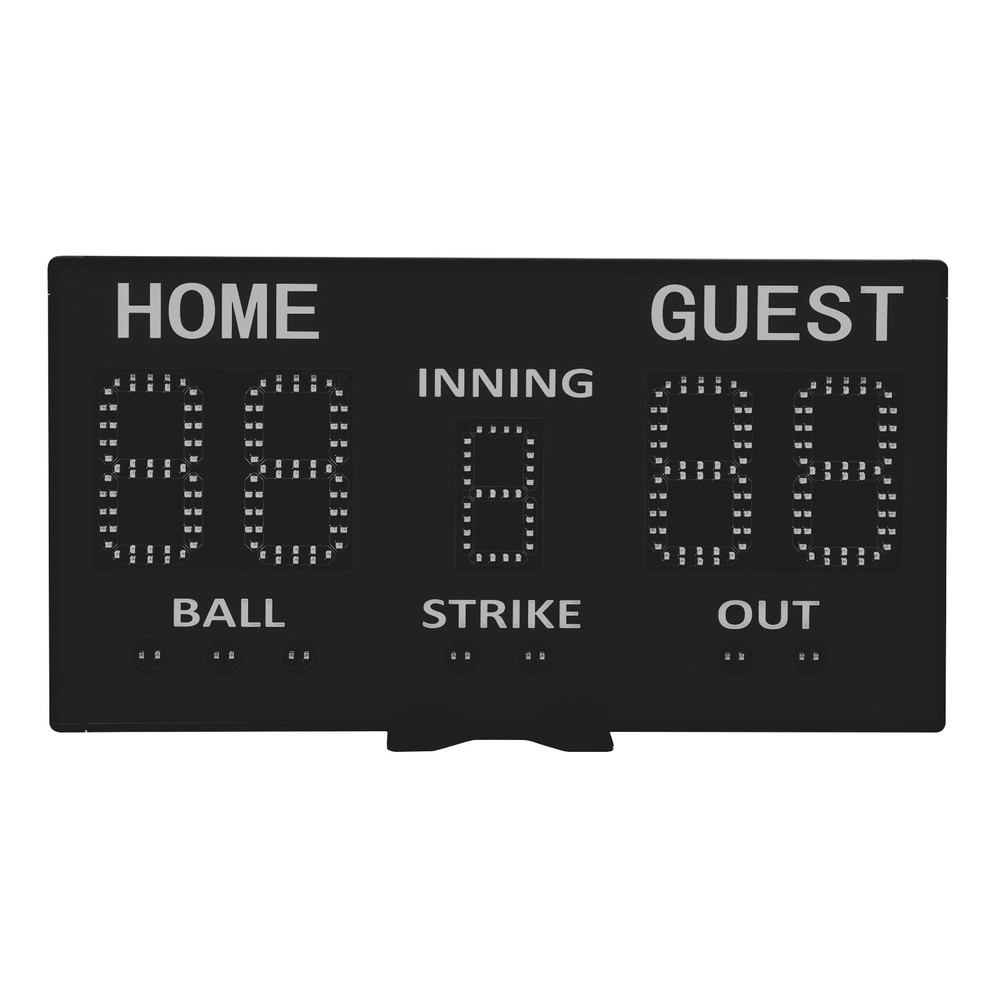 Electronic Baseball Scoreboard High-Light Digital Scoreboard, Remote Control