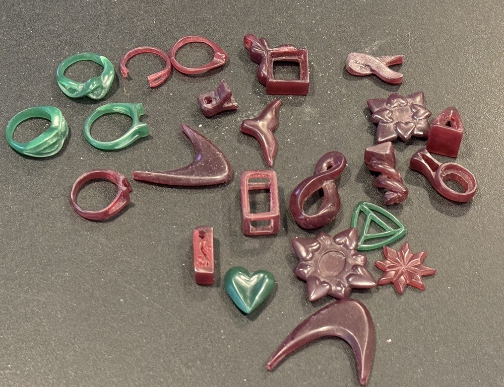 Assorted Wax Patterns For Lost Wax Casting
