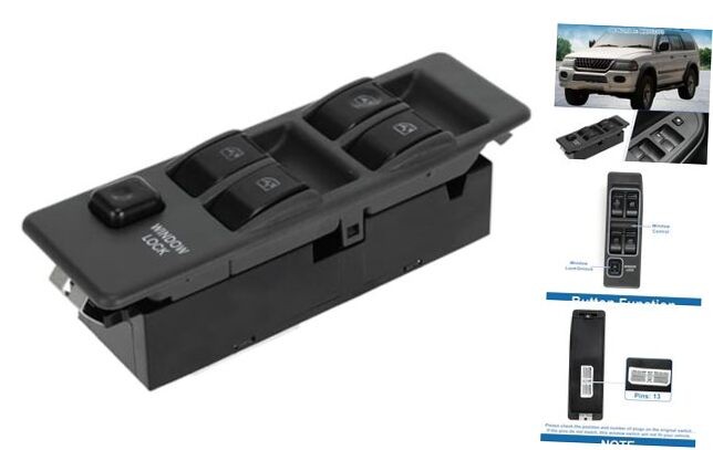 Power Window Switch No.MR753373 Front Left Driver Side Window Control Switch