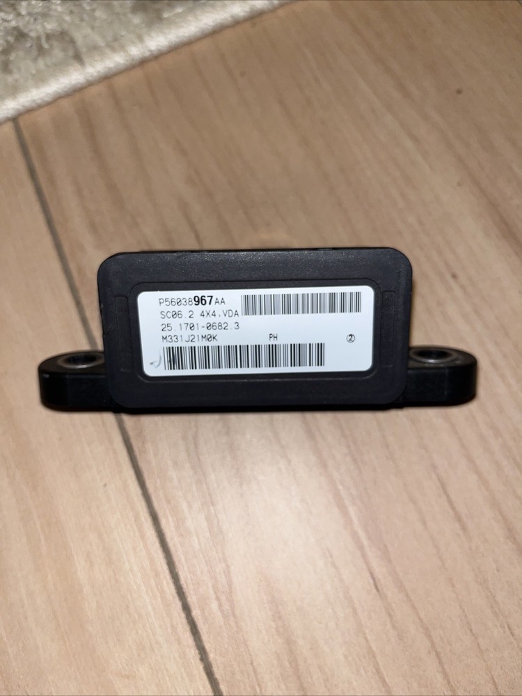 OEM 2012 DODGE RAM 1500 ACCELERATION YAW RATE SENSOR MODULE ACCEL CAB 56038967AA