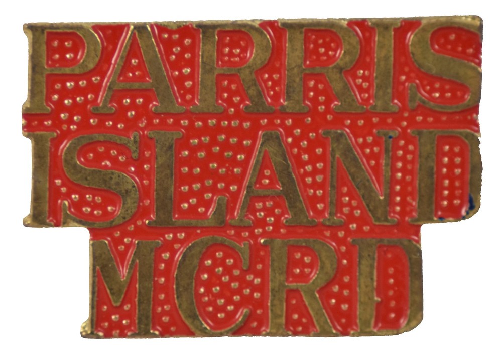 PARRIS ISLAND MCRD HAT PIN