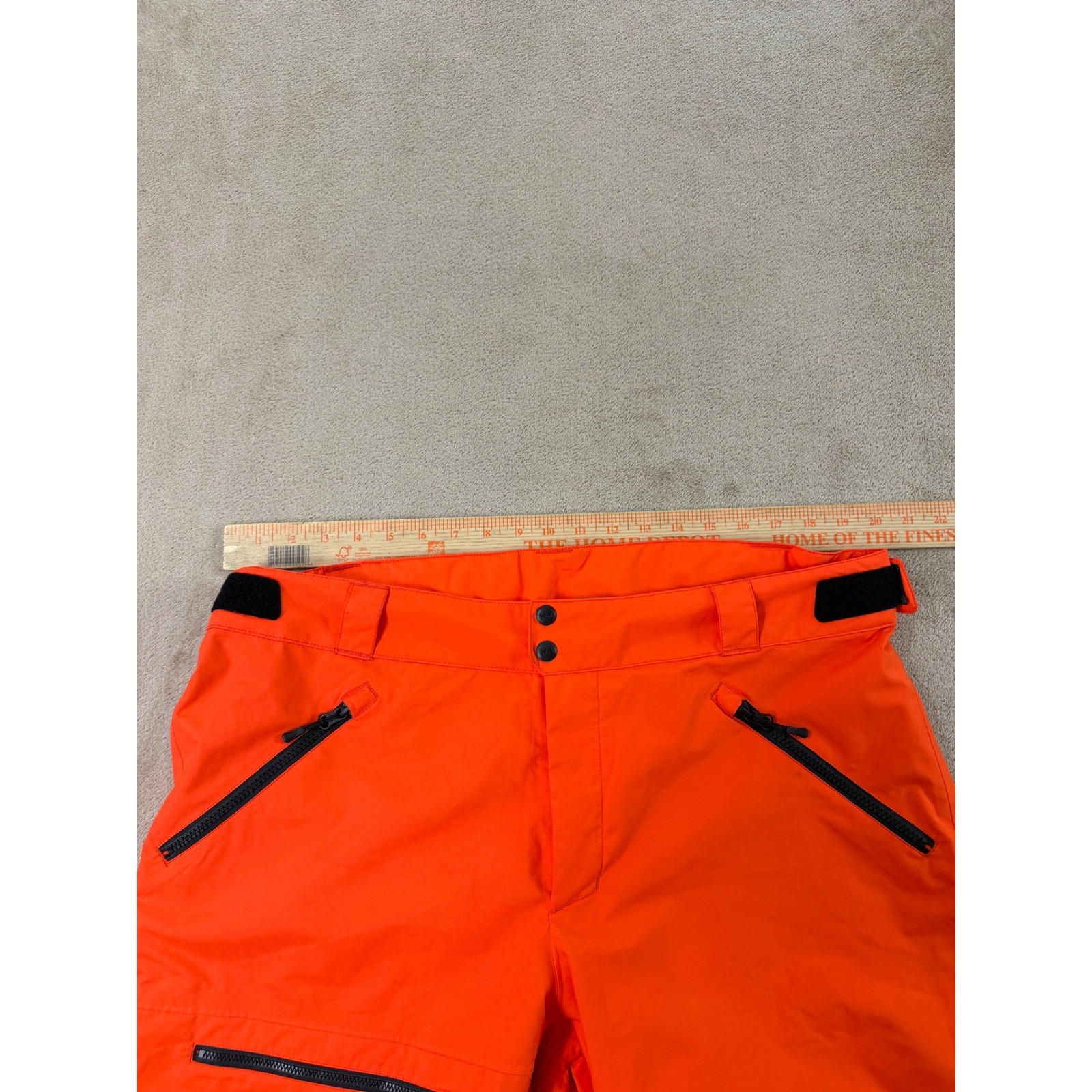 Helly Hansen Helly Tech Recco Snowboard Ski Pants Men's XL Orange Waterproof EUC