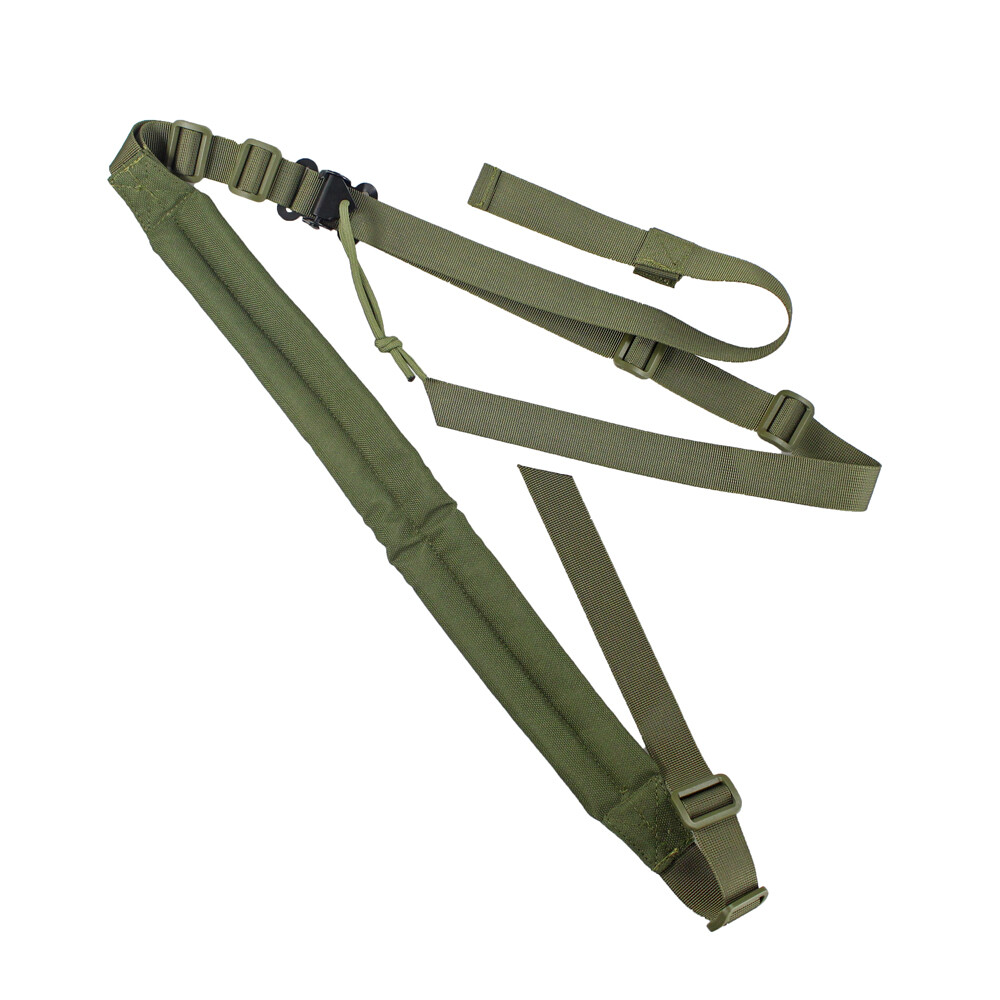 Tactical Quick Adjustable Padded 2 Point Rifle Sling Shoulder Strap Accessories
