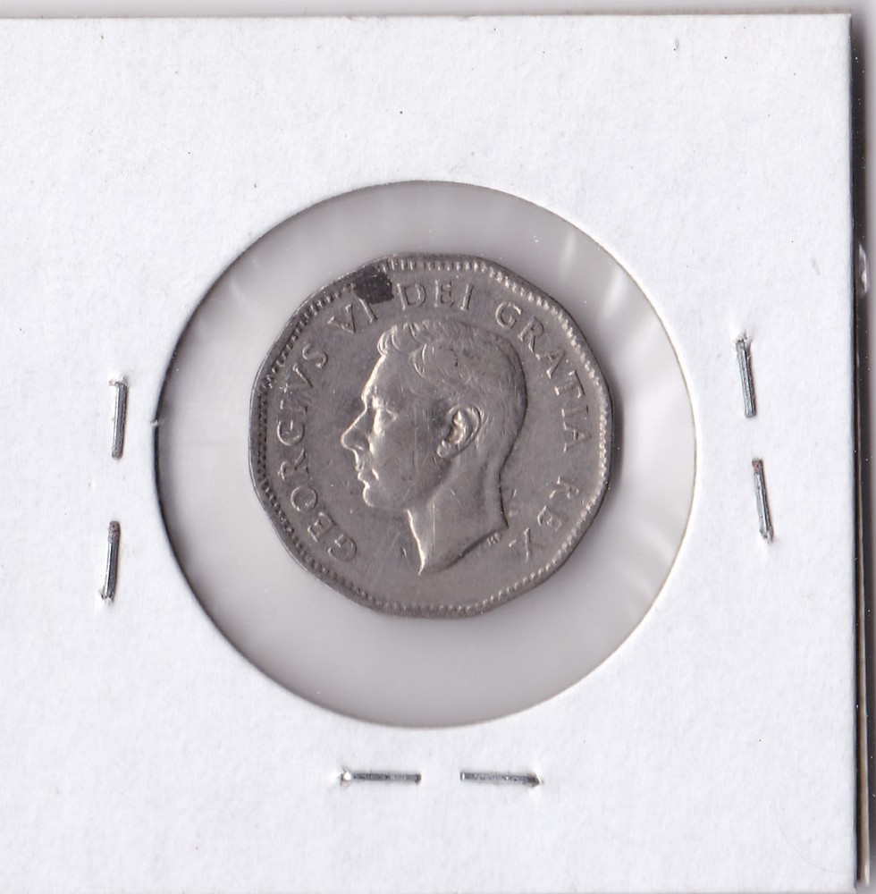 1949 Canada 5 Cents L14