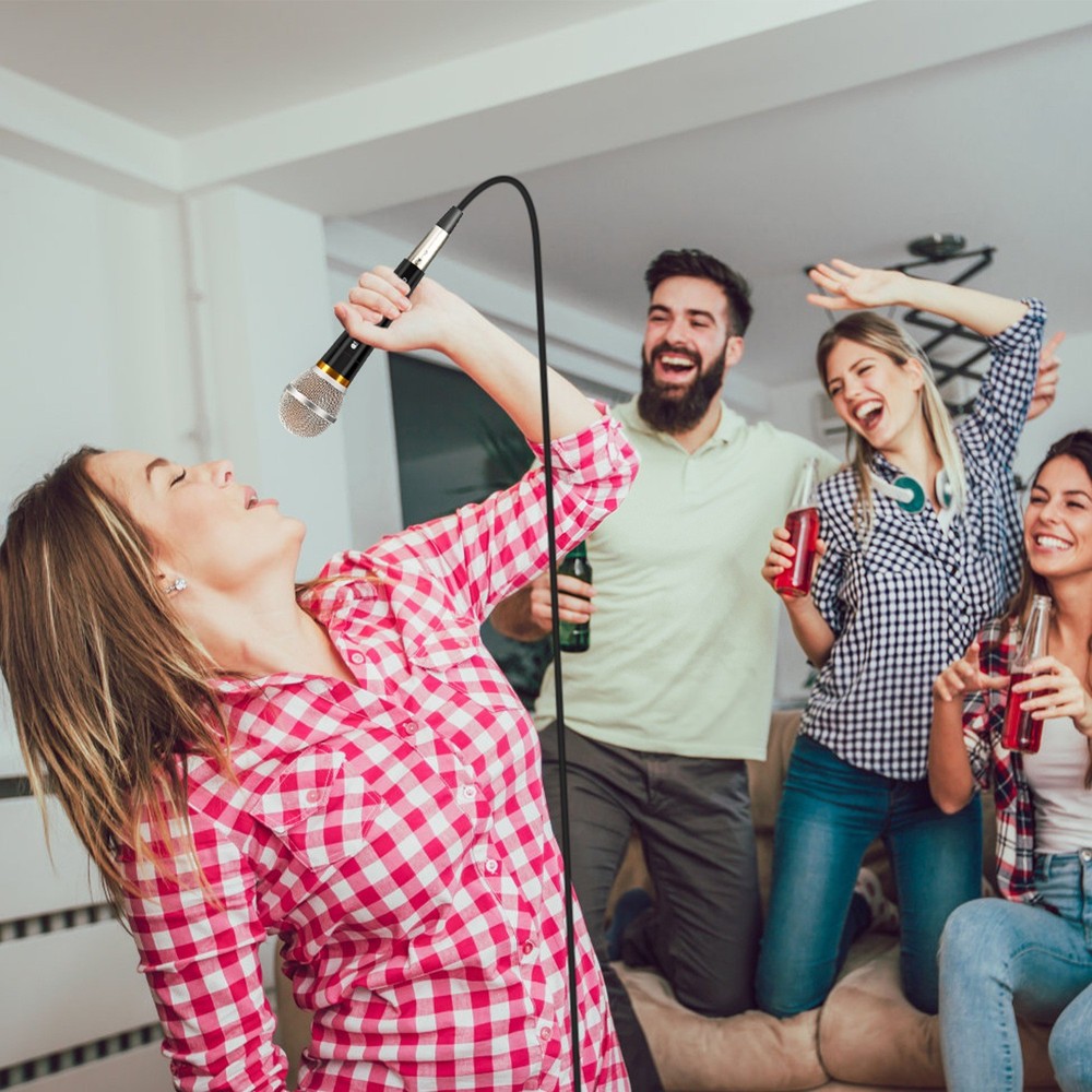 Professional Handheld Dynamic Microphone XLR Connection With On/Off Switch