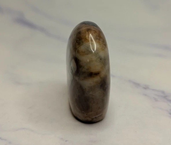 Jasper Carved Bear Sculpture Small Miniature Decor