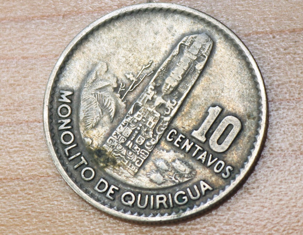 1970 Guatemala 10 Centavos