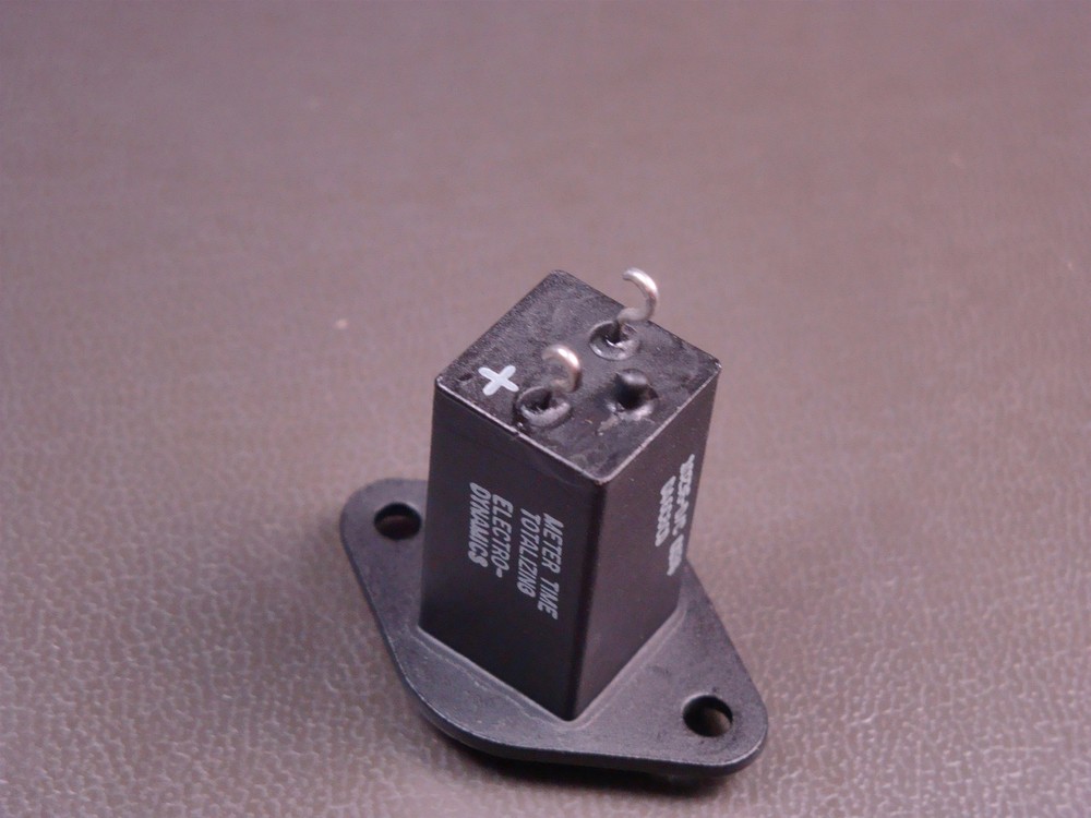 D46C8CD Electro Dynamics Elapsed Time Indicator DC Series 4.5Vdc - 6.5Vdc NOS