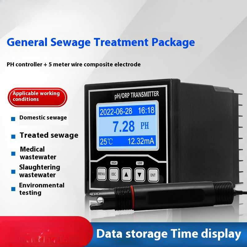 PH TesterIndustrial Online Acidity and Alkalinity MeterControllerDetection Meter