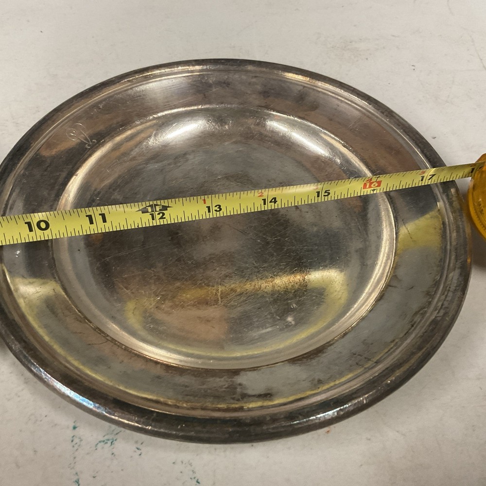Christofle Silver Plate Plate - Silverplated Tableware Serving Plate