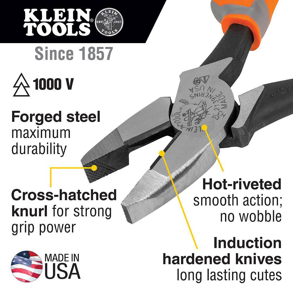 Klein Tools 1000 Volt Insulated Tool Set 3 Piece