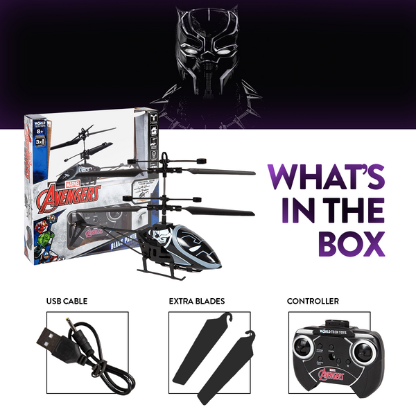 Marvel Black Panther RC Helicopter