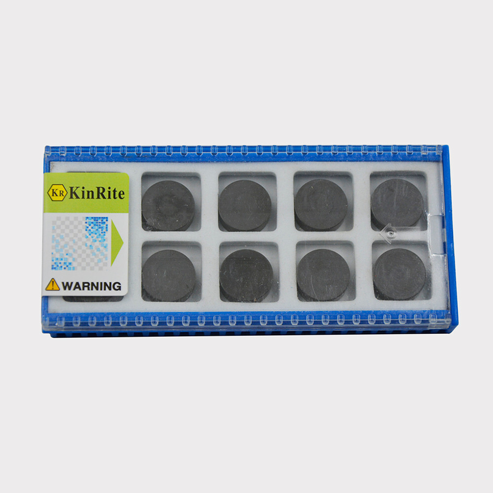 KinRite 10pcs CBN Insert RNGN120400 Turning Milling Tools for Surfacing Cylinder
