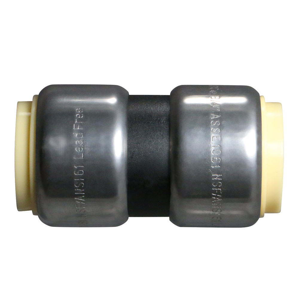 XFITTING 3/4" Push Fit Coupling, Push To Connect Coupling, PPSU, Plastic