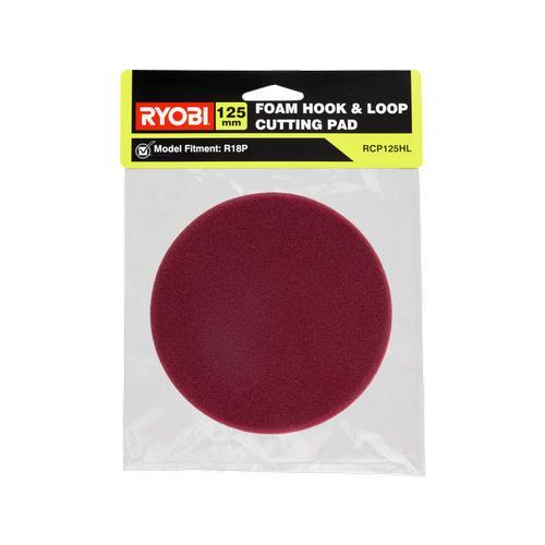 Ryobi 125mm Hook & Loop Foam Cutting Pad