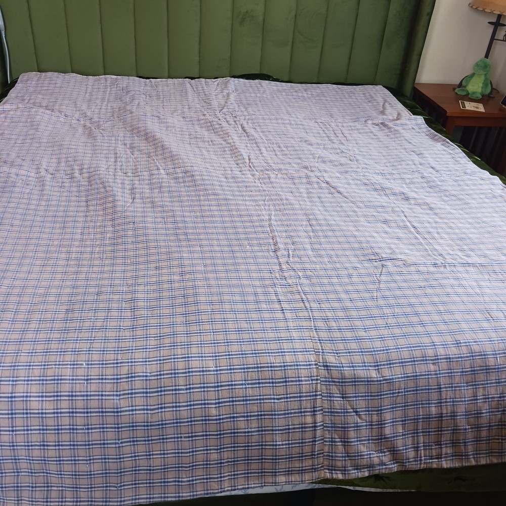 Vintage Wool Patchwork Suit Quilt