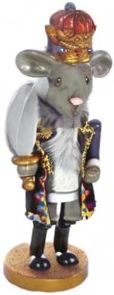 Kurt Adler Hollywood Mouse King Nutcracker, 12-Inch