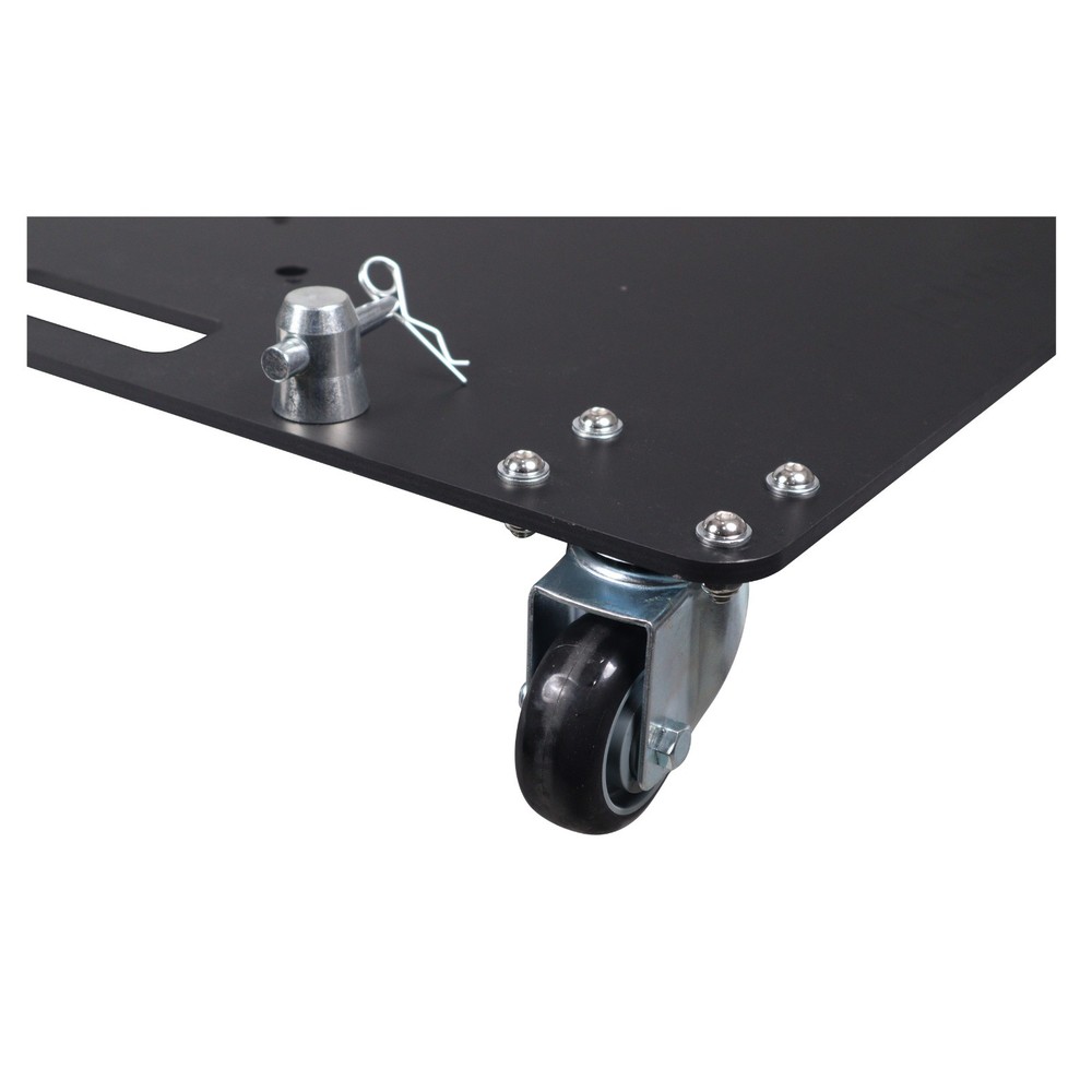 24 x 30 in Module Base Plate for Rapid Grid Modular Truss System - Black