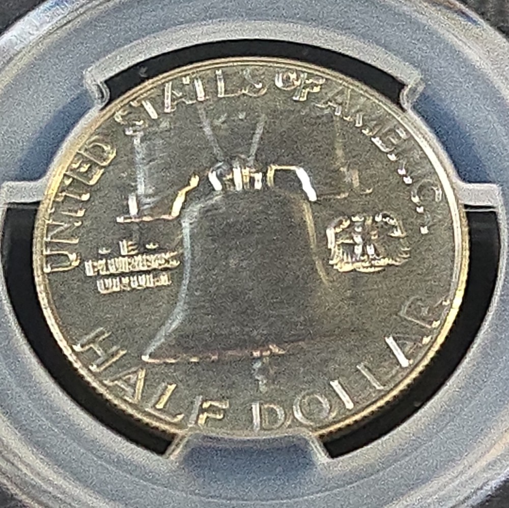 1959 FRANKLIN HALF DOLLAR PCGS PR 66 50C