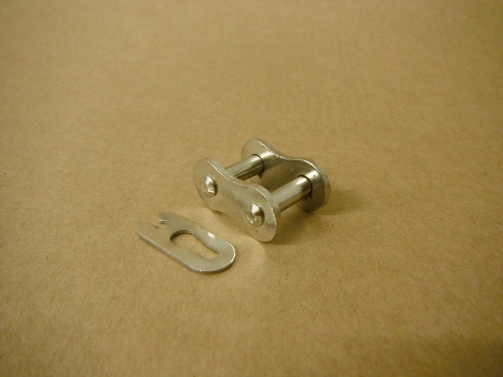 (Qty 50) #41 NP NICKLE PLATED CONNECTING LINK