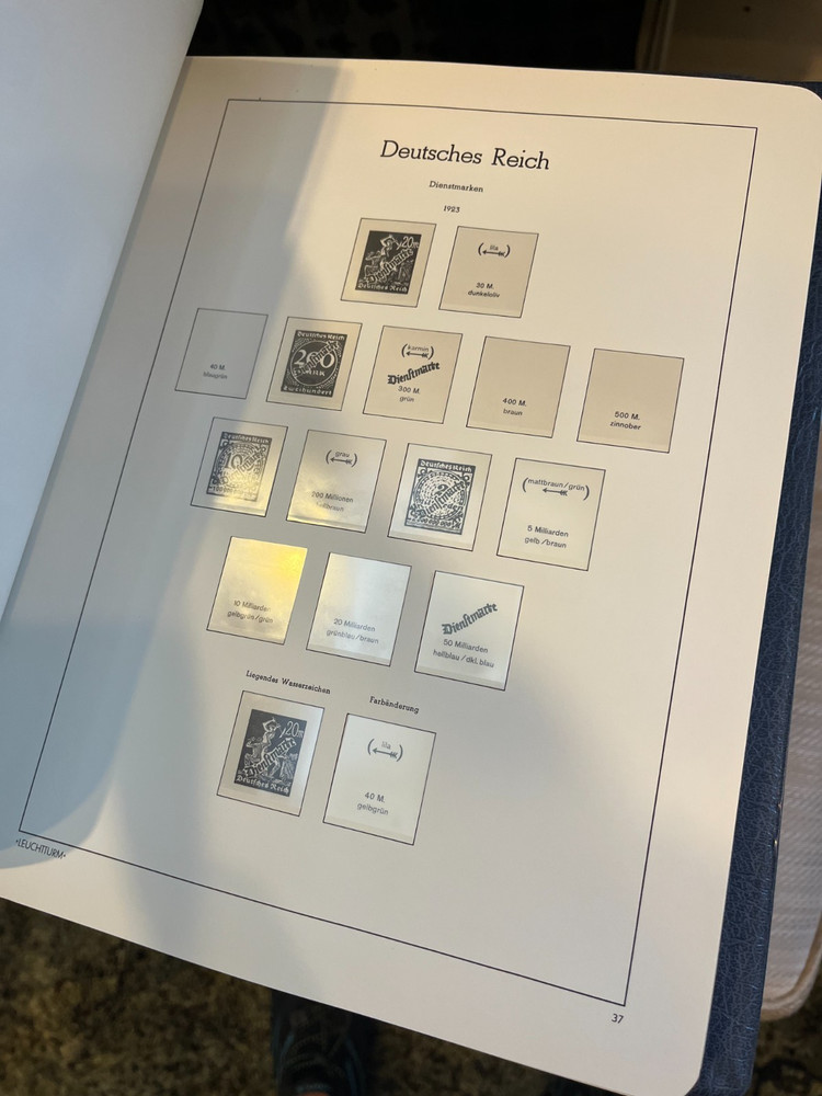 Stamp Album Set - Deutschland/Germany - Leuchtturm/Lighthouse - Mint Condition