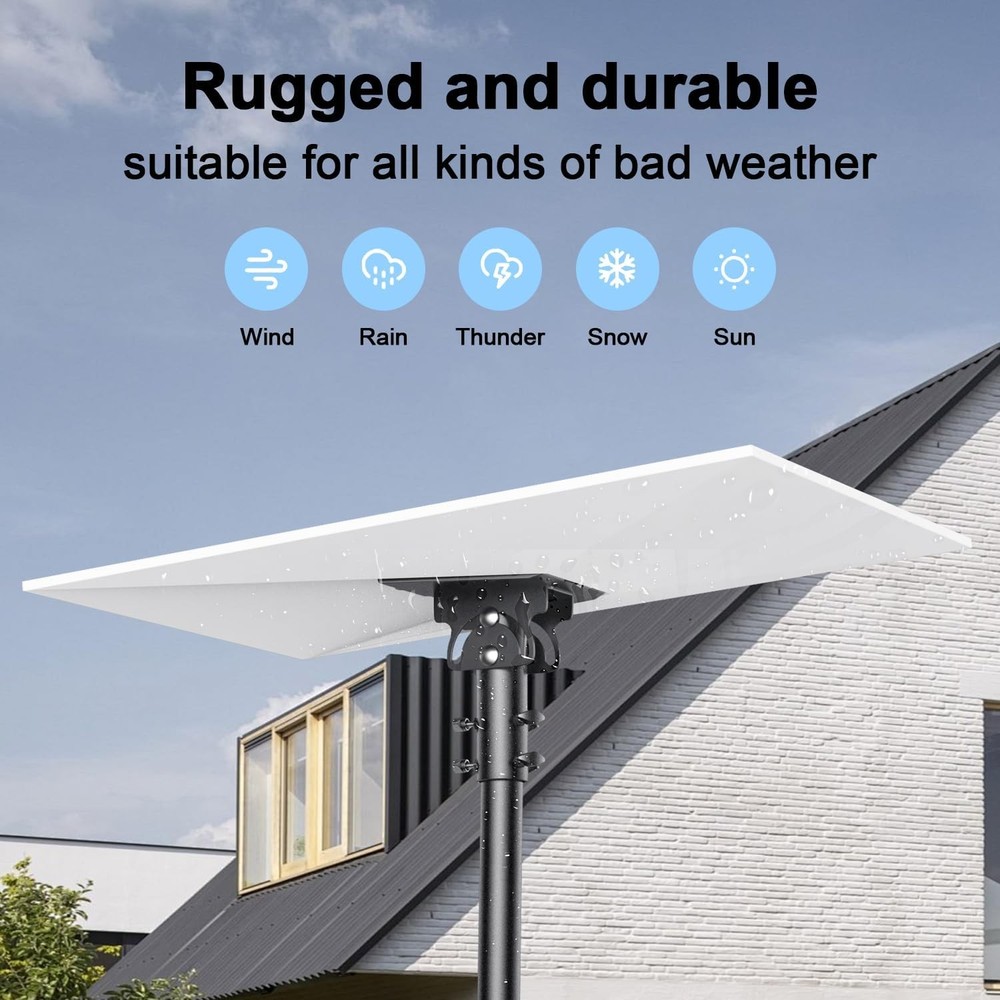 Starlink Gen 3 Pipe Adapter - Pole Mount Adjustable Adapter