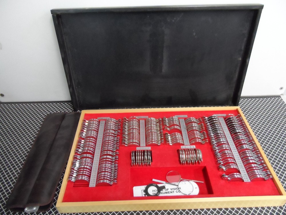 Optical Trial Lens Set Optometry Kit no Box (26563)
