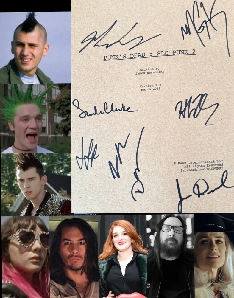 SLC Punk 2: Punk's Dead Signed Script