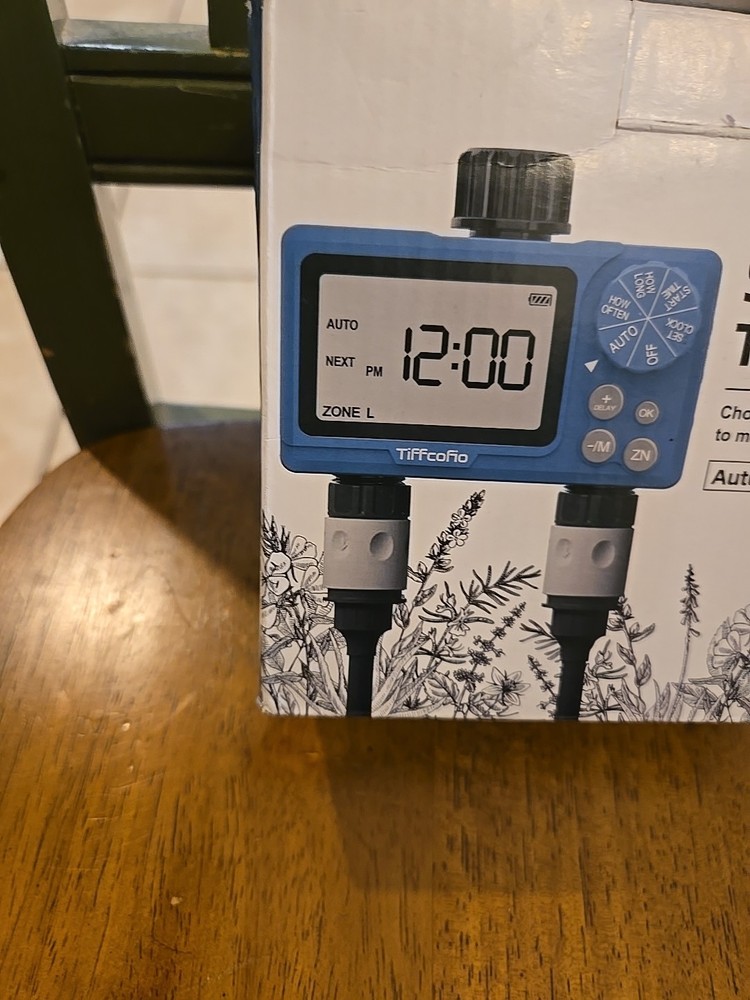 Sprinkler Timer Outdoor, Digital Programmable Water Timer, Garden Hose Open Box