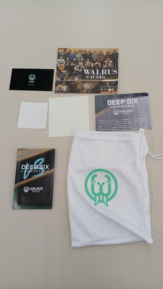 WALRUS AUDIO DEEP SIX COMPRESSOR V3