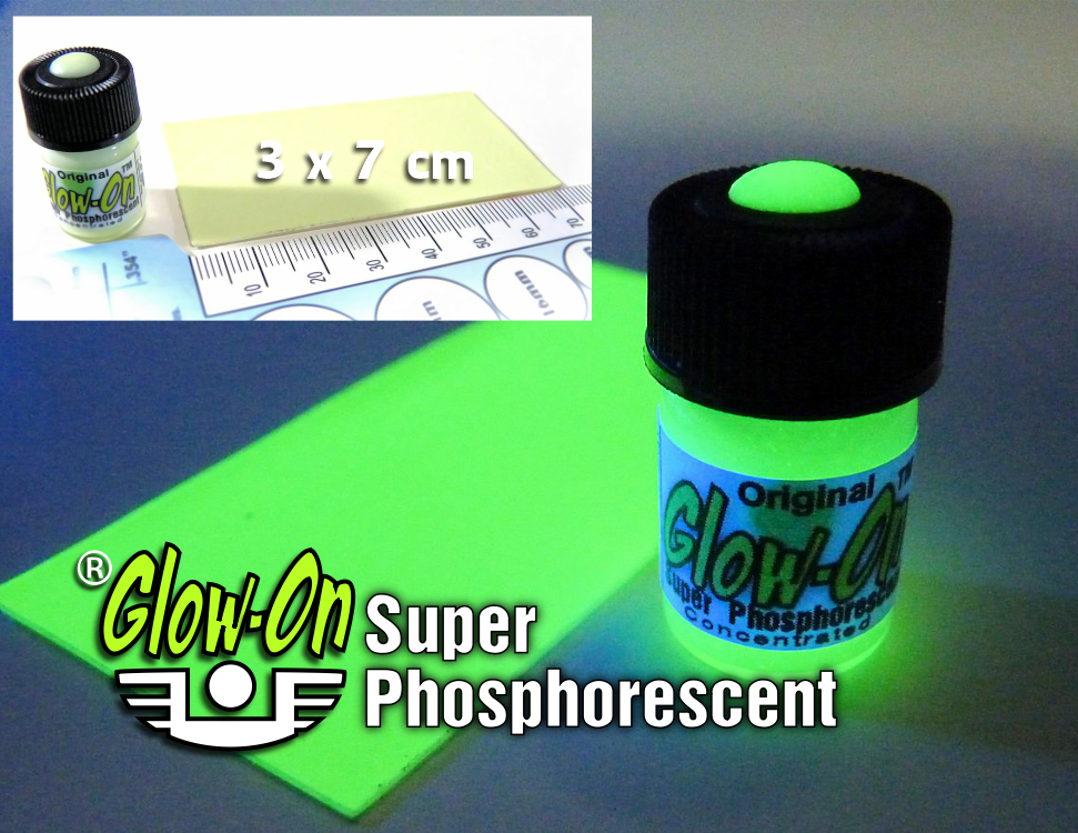 Glow-On Glow Night Sights Kit, Paint & Film 2.3ml paint +7 x 3.3cm Glow Film