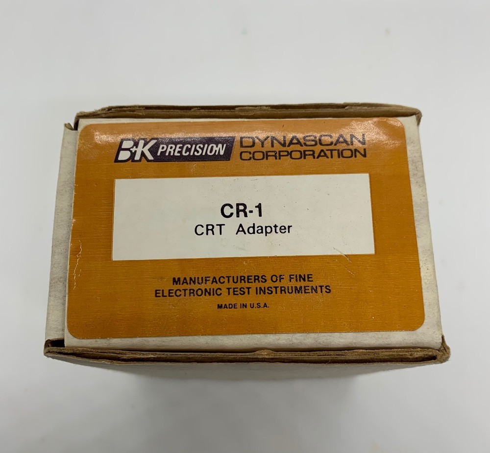 BK Precision CRT Adapter CR-1 NOS