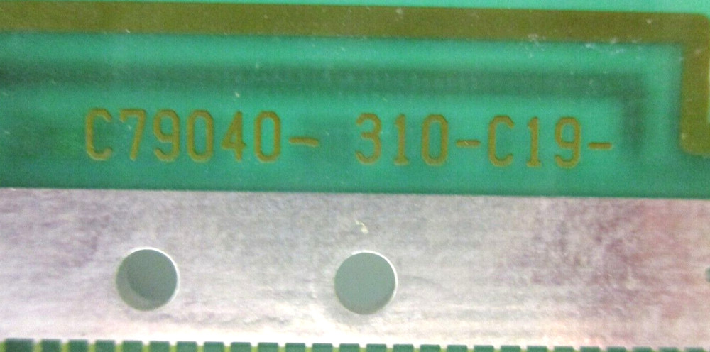 SIEMENS , C79040-310-C19 , PLC MODULE BOARD , CLEAN - USED