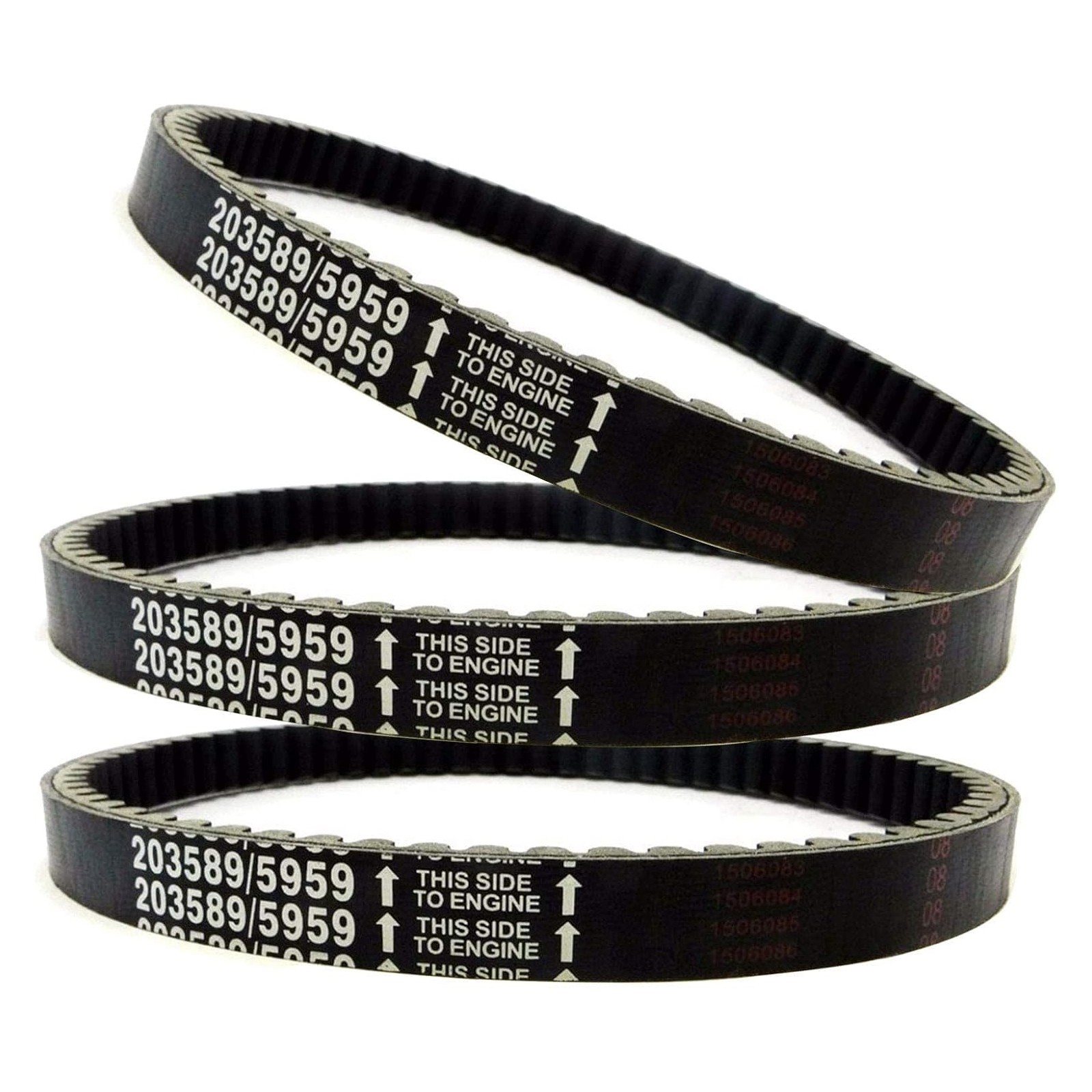 3pcs Replacment for Torque Converter Clutch Drive 5959 Belt Go Kart 30 Series