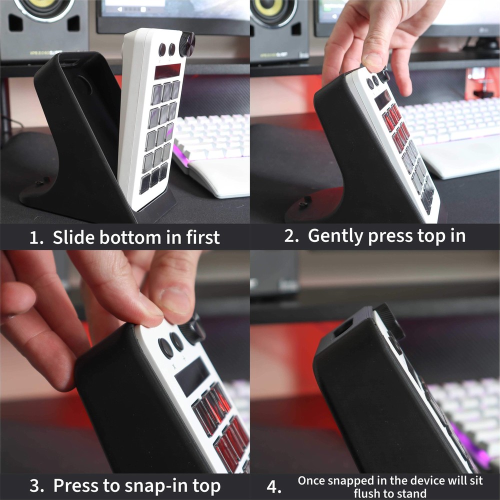 VSDInside N1 Stream Dock Stand – Vertical Dock Accessory for Better Viewing & Bu