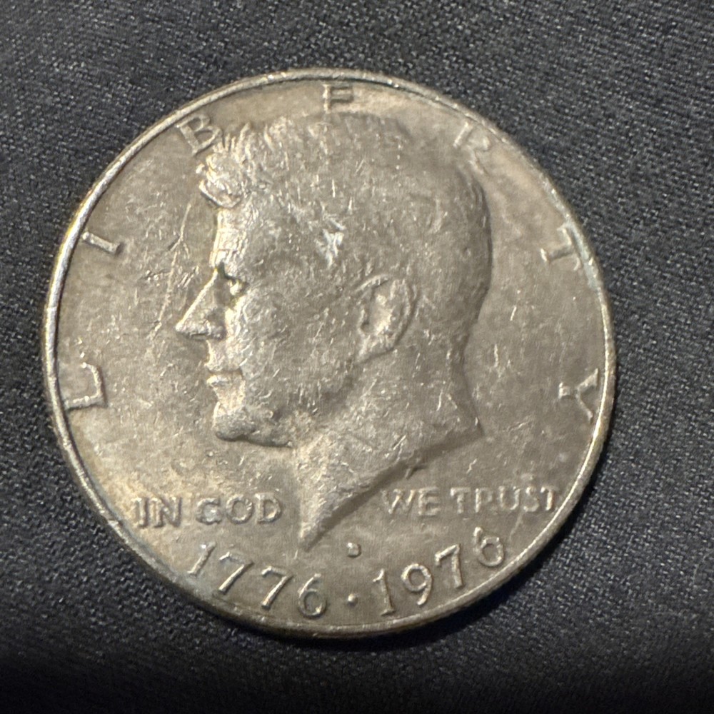Bicentennial Kennedy Half-dollar  D mint Mark