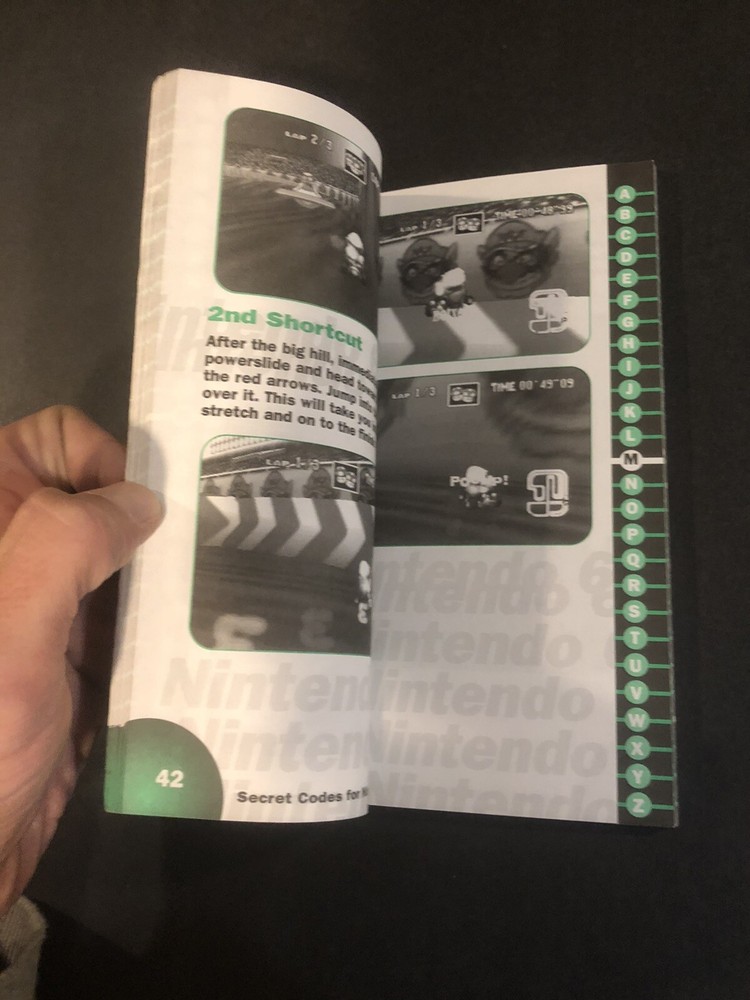 secret codes for Nintendo 64 strategy guide