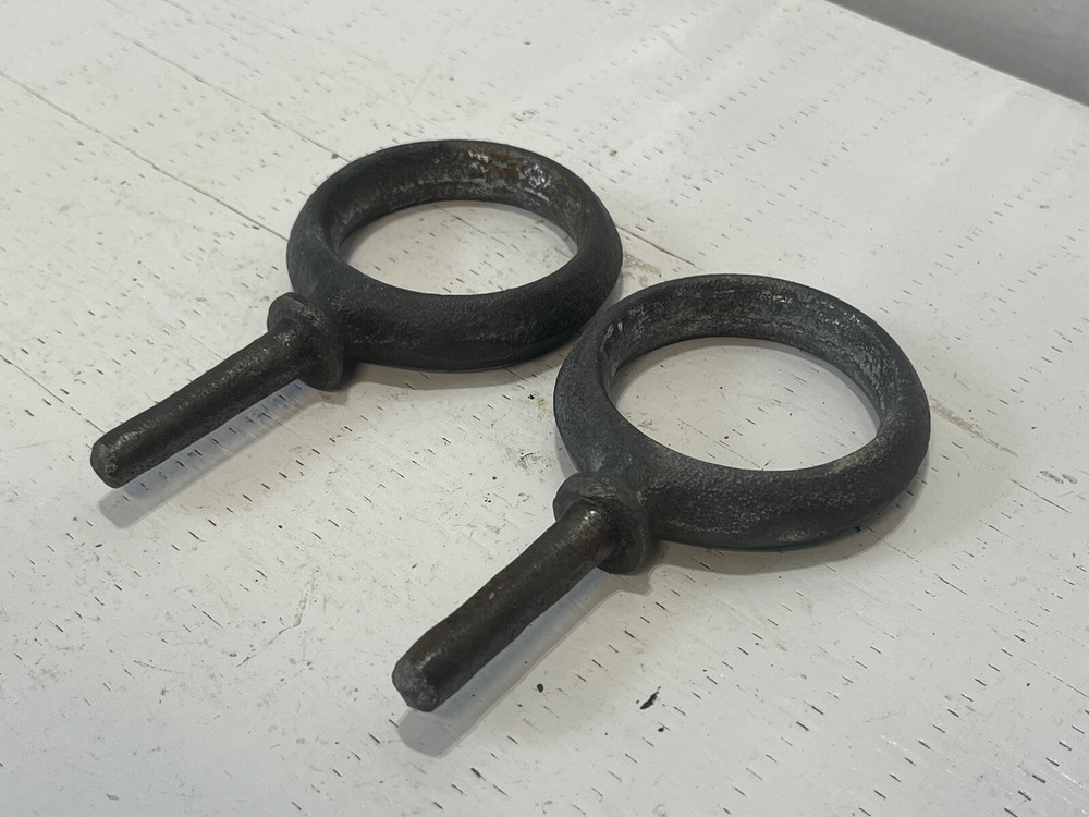 Pair Of Galvanized Oar Locks