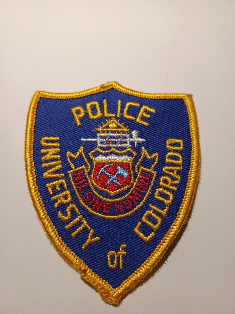 Police Security University Shoulder Patch