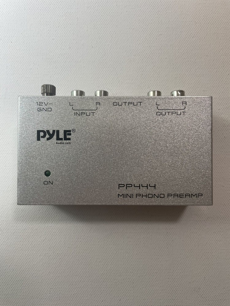 Pyle Pro PP444 Ultra Compact Phono Turntable Pre Amplifier