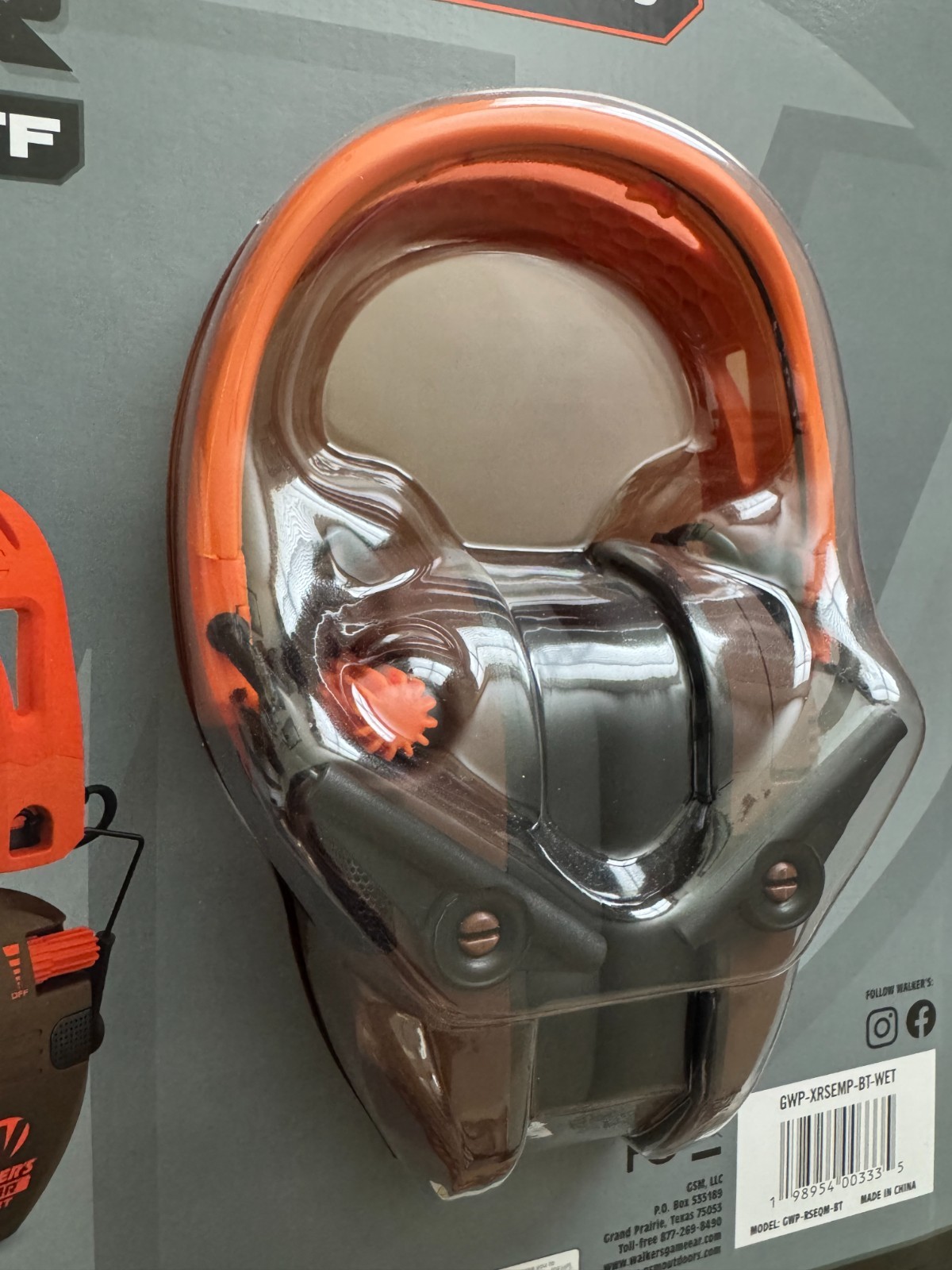 Walker's Razor Quad Bluetooth Tacti-Grip Slim Digital Muff Ear Protection | NEW