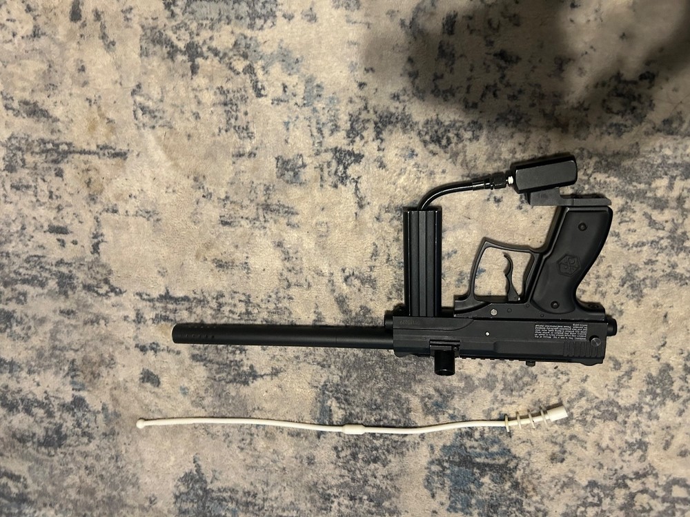 paintball guns and pods