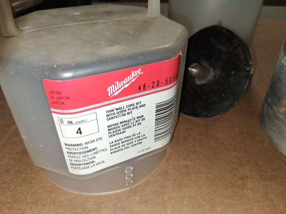 Milwaukee 48-20-5055 4 in. Thin Wall Core Bit