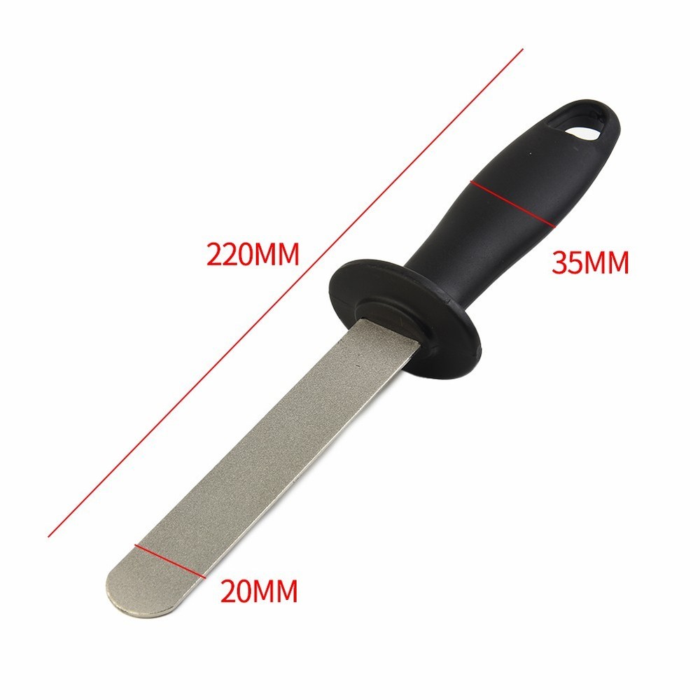 Doubled-Sided?Diamond Files Sharpener Sharpening Stone Tool Abrasive Tools 400#