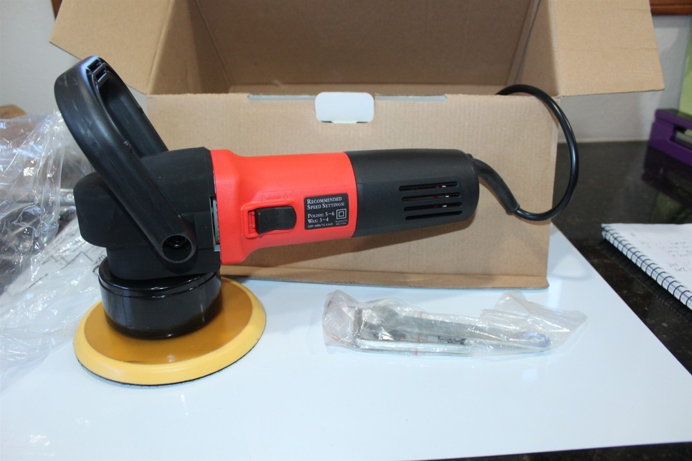 Professional Random Orbital Buffer Polisher 850W Motor Variable Speed