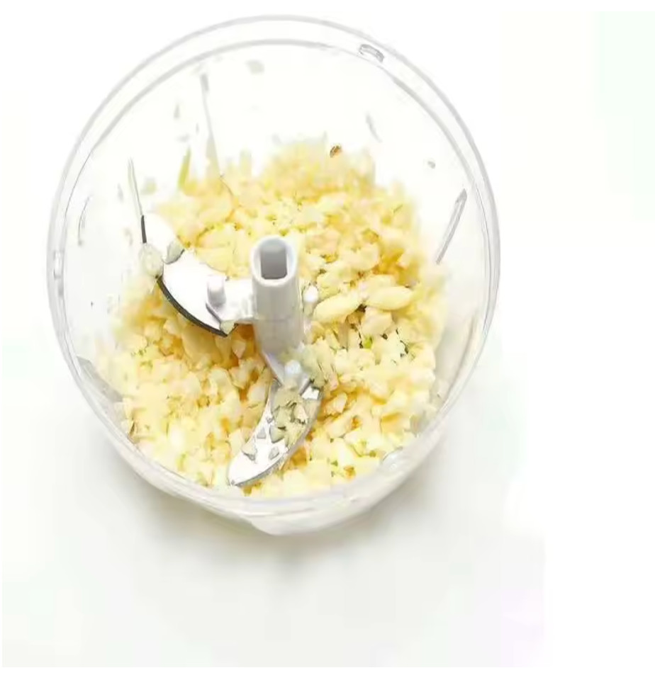 Manual Pull String Chopper, Mince Garlic & Ginger Fast. 14x10x14cm, Easy Clean
