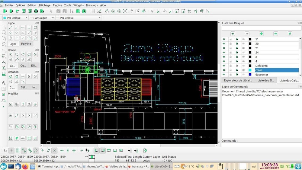 Libre Cad - 2D CAD Computer Aided Design Software Package for MAC on CD-ROM
