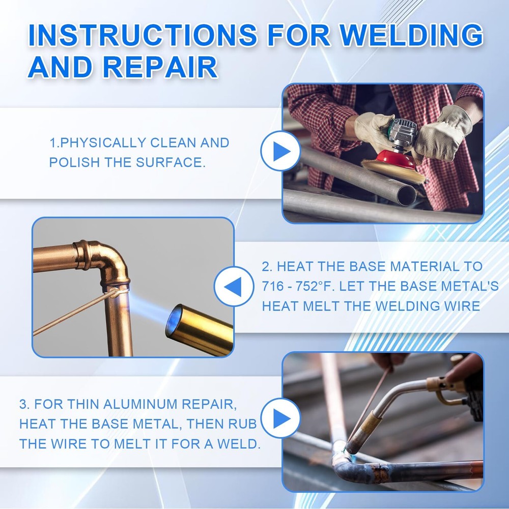 30Pcs Copper Brazing Rods Phosphor Copper Solder Phosphor Copper Round Weldin...