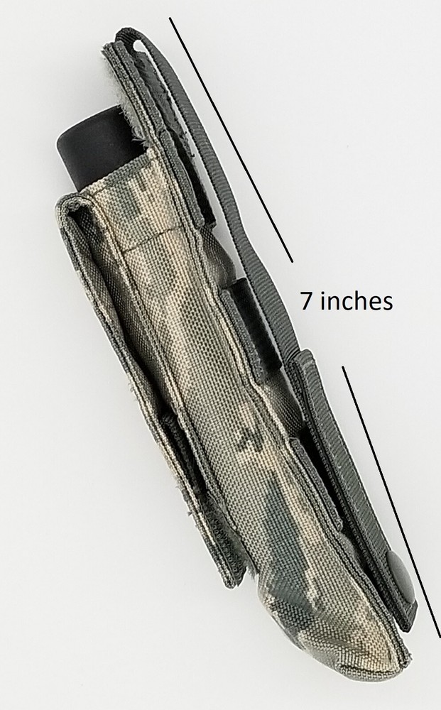 10 x USAF ABU DFLCS 8" Expandable Baton Pouch MOLLE DF-LCS Flashlight Suppressor